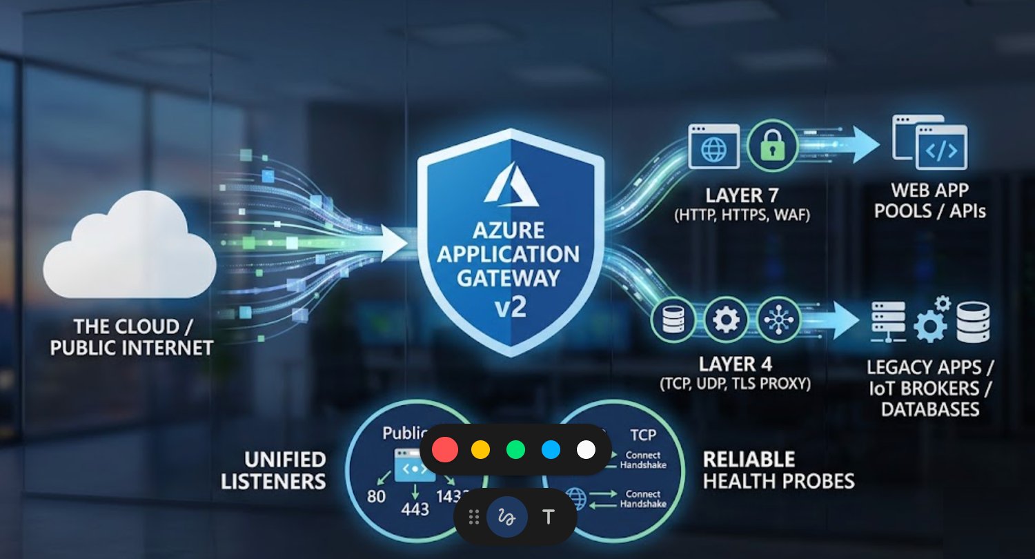 Azure Application Gateway v2 The Ultimate Guide to Multi-Protocol (L4/L7) Load Balancing